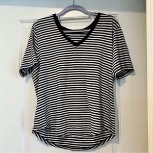Universal Standard V Rex in Navy stripe - size 10-12